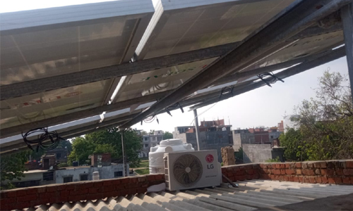 rooftop solar system