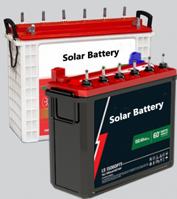 Complete range of Solar Battery, dealer and supliers in gorakhpur